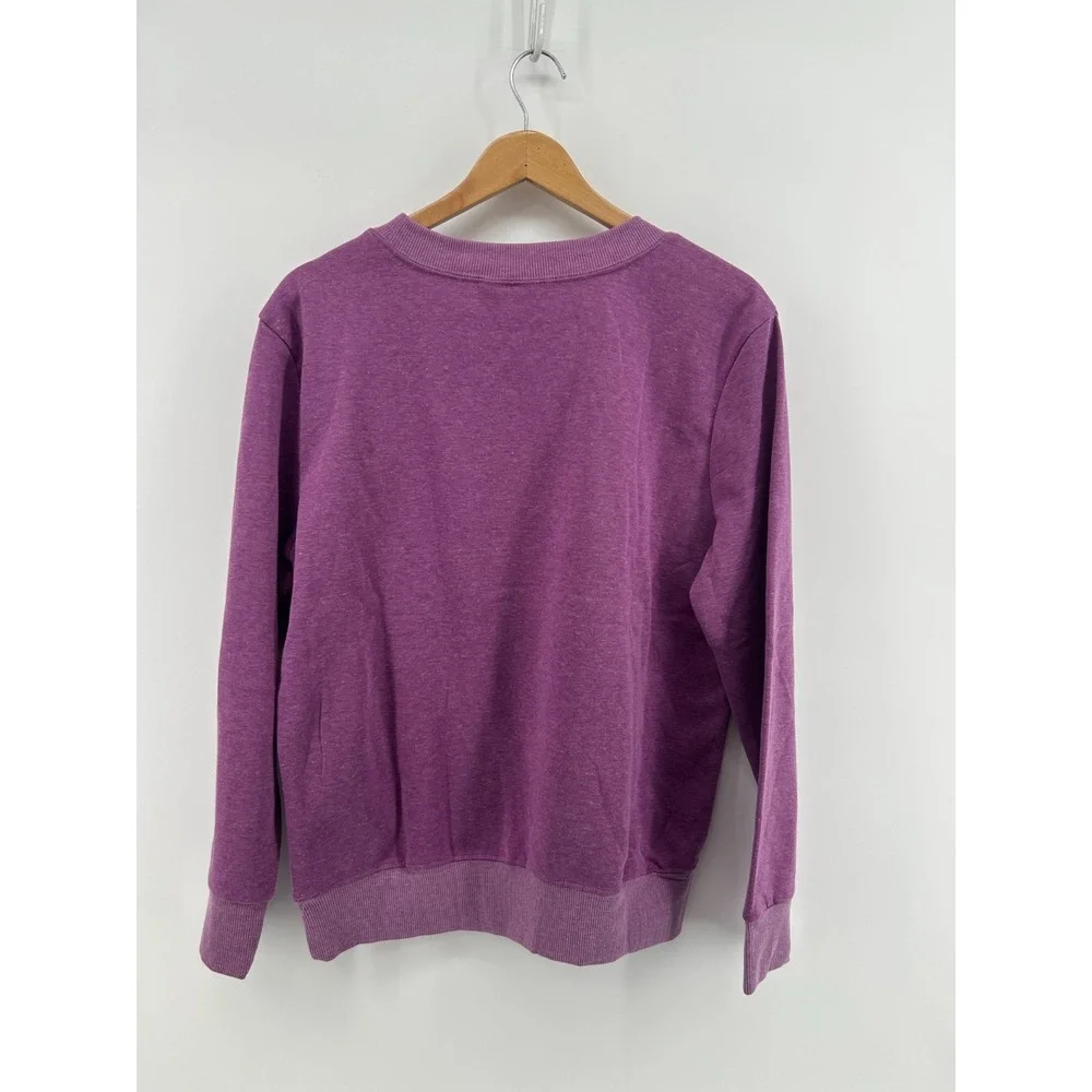 Penn State Nittany Lions Bobbie Brooks Sweatshirt Womens Purple Large NWOT